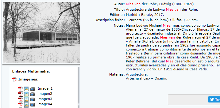 Acceder al fondo gráfico de la biblioteca desde el opac