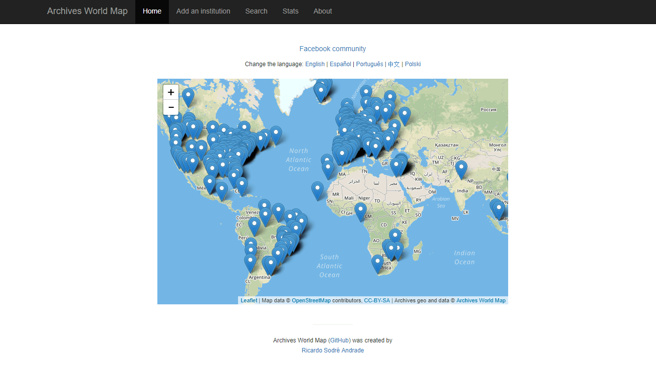 Archives World Map