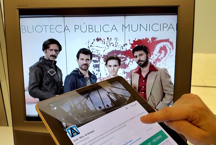 Archivo y Biblioteca de Burgos camino de la conversación social televisiva