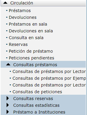 Consultas de peticiones AbsysNet