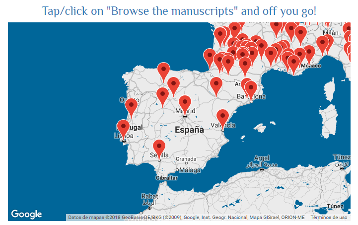 Digitized Medieval Manuscripts App Spain