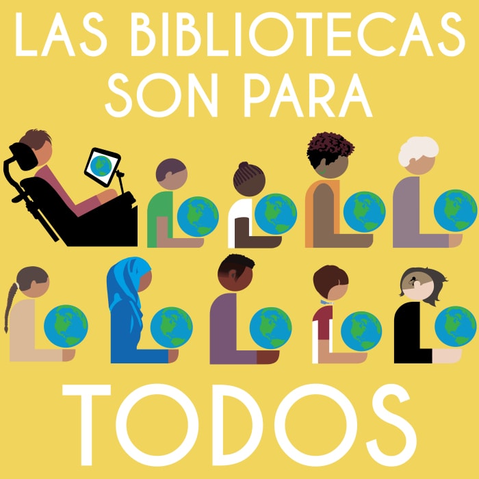 Las bibliotecas son para todos