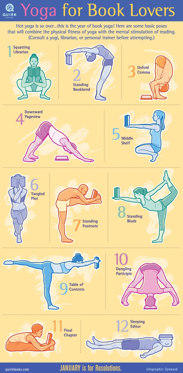 Yoga for book lovers