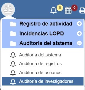 Auditoría de investigadores Archivos Albalá