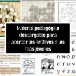 Actividades descargables para acercar el mundo de los Archivos a la población infantil y juvenil