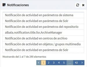 Notificaciones Albalá