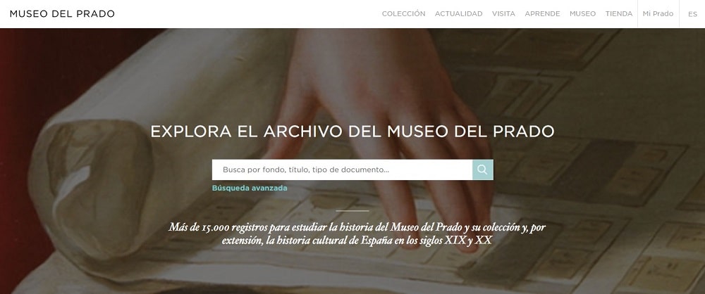 Archivo digital MediaSearch del Museo del Prado