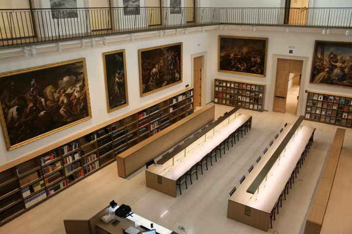 Interior Biblioteca Museo del Prado