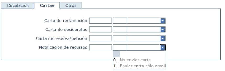 Parametrización de notificaciones en AbsysNet