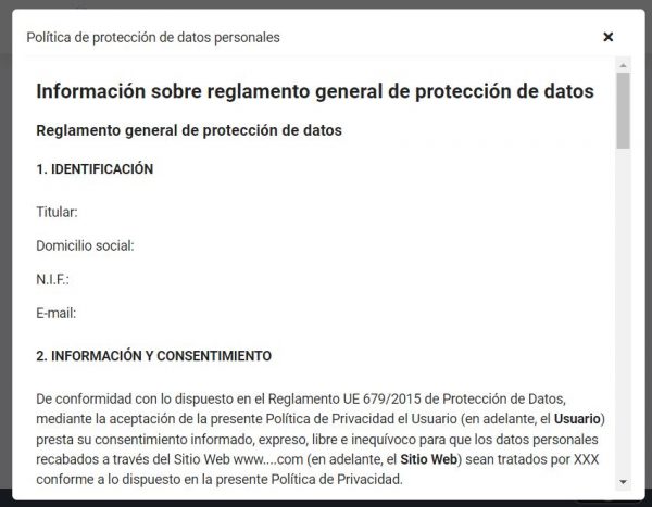 Información sobre el RGPD AbsysNet