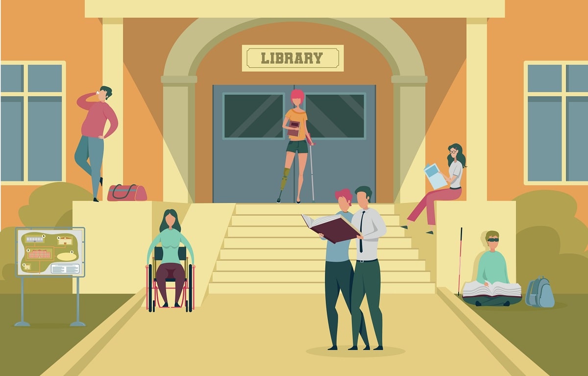 Servicios accesibles en las bibliotecas