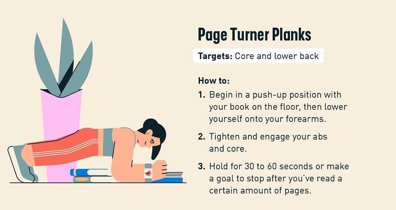 Page Turner Planks