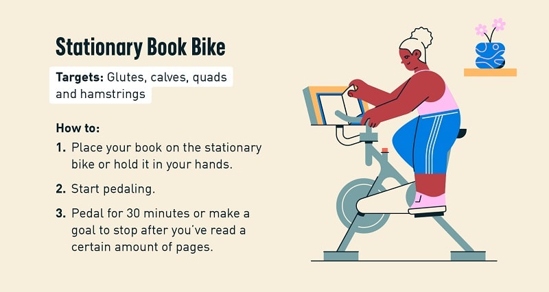 Stationary Book Bike