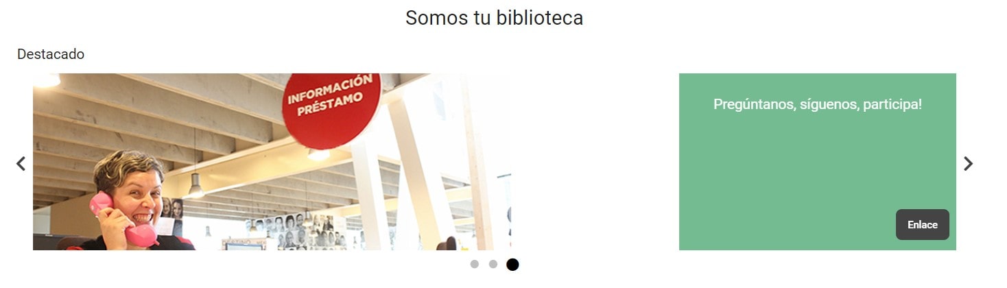 Noticias destacadas mOpac biblioteca A Coruña