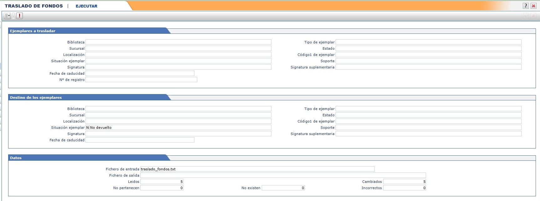 Trasladar fondos desde fichero Absys 2