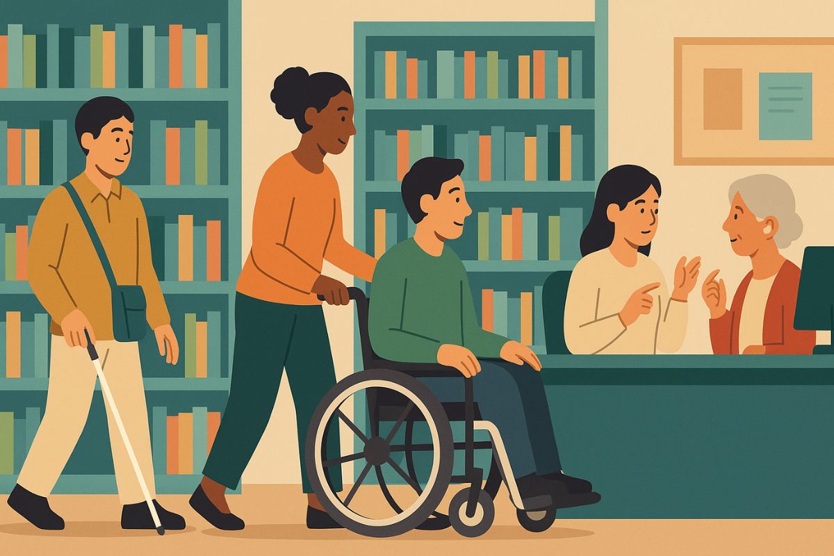 Cómo hacer bibliotecas más accesibles para todas las personas