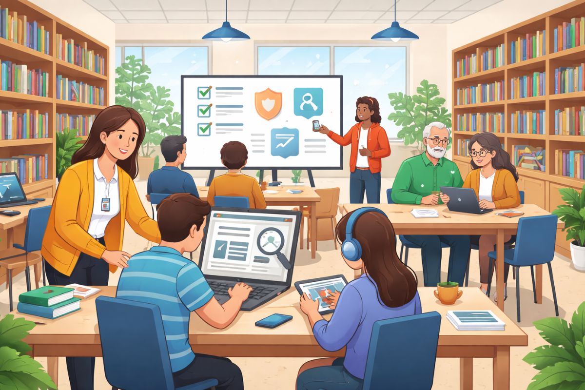 El papel de las bibliotecas en la alfabetización mediática