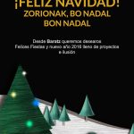 Feliz Navidad y Próspero Año Nuevo desde Baratz