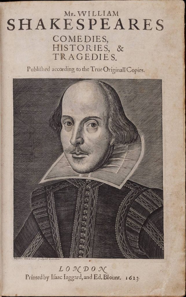 First Folio de William Shakespeare