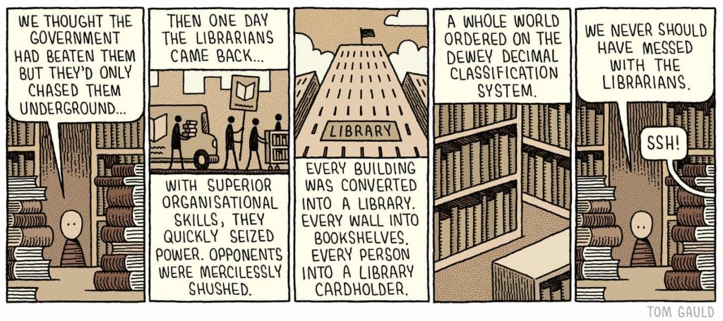 How librarians might take over the world