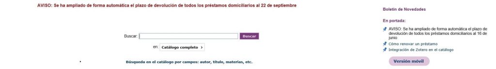 Mensaje de aviso en AbsysNet