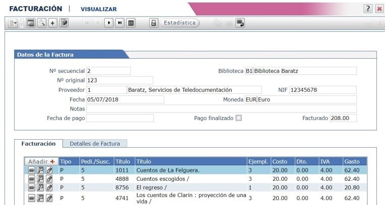 Modificar facturas en AbsysNet 1