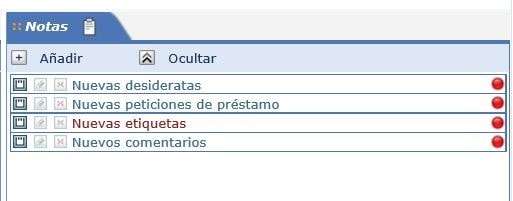 Notas y notificaciones dentro de AbsysNet