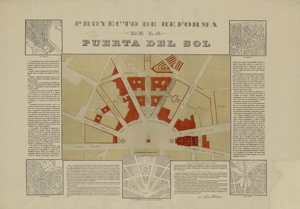 Proyecto de reforma de la Puerta del Sol