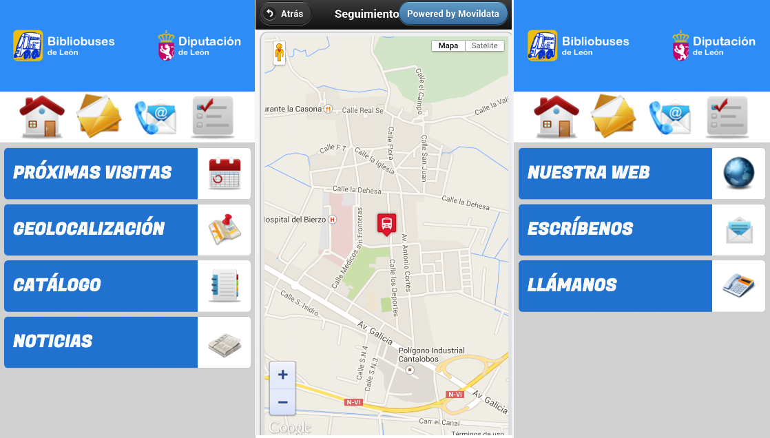 APP - Bibliobuses de León