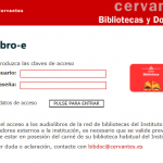 Autentificación de usuarios en la Red de Bibliotecas del Instituto Cervantes