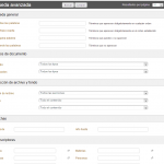 Búsqueda avanzada en mediaSearch y visualización de resultados