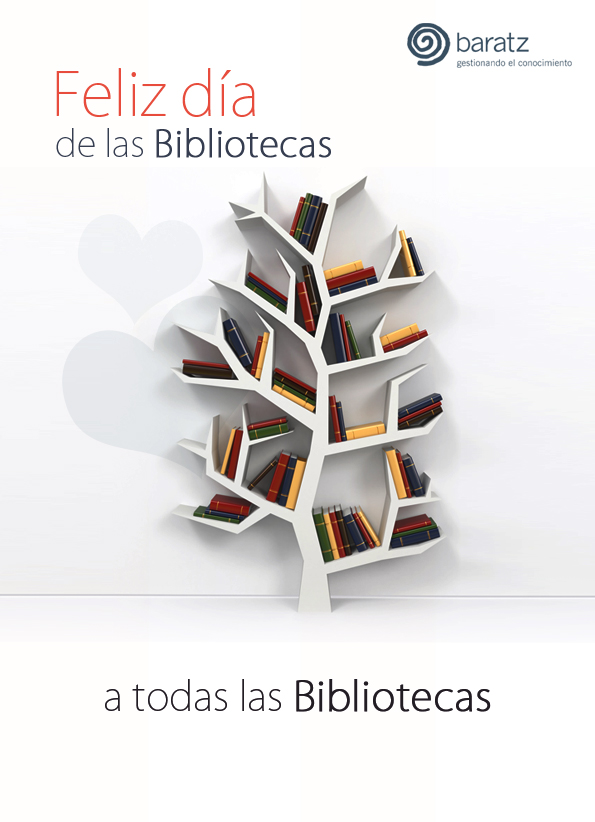 Feliz día de las Bibliotecas a todas las Bibliotecas