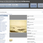 El catálogo online del Archivo Municipal de Barcelona ya disponible