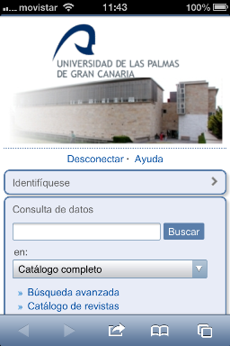 Universidad de las Palmas de Gran Canarias